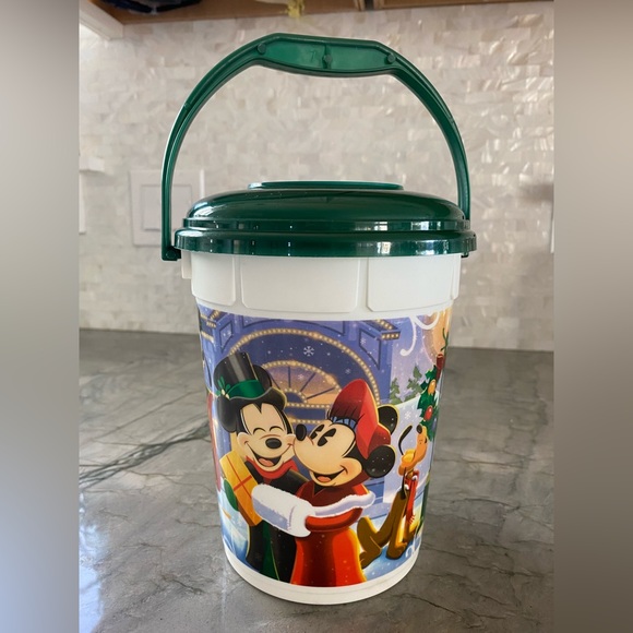 Disney Other Disney Park Christmas Popcorn Bucket Poshmark